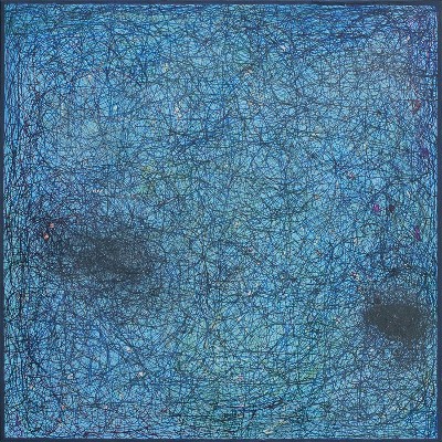 Nebula in blue
